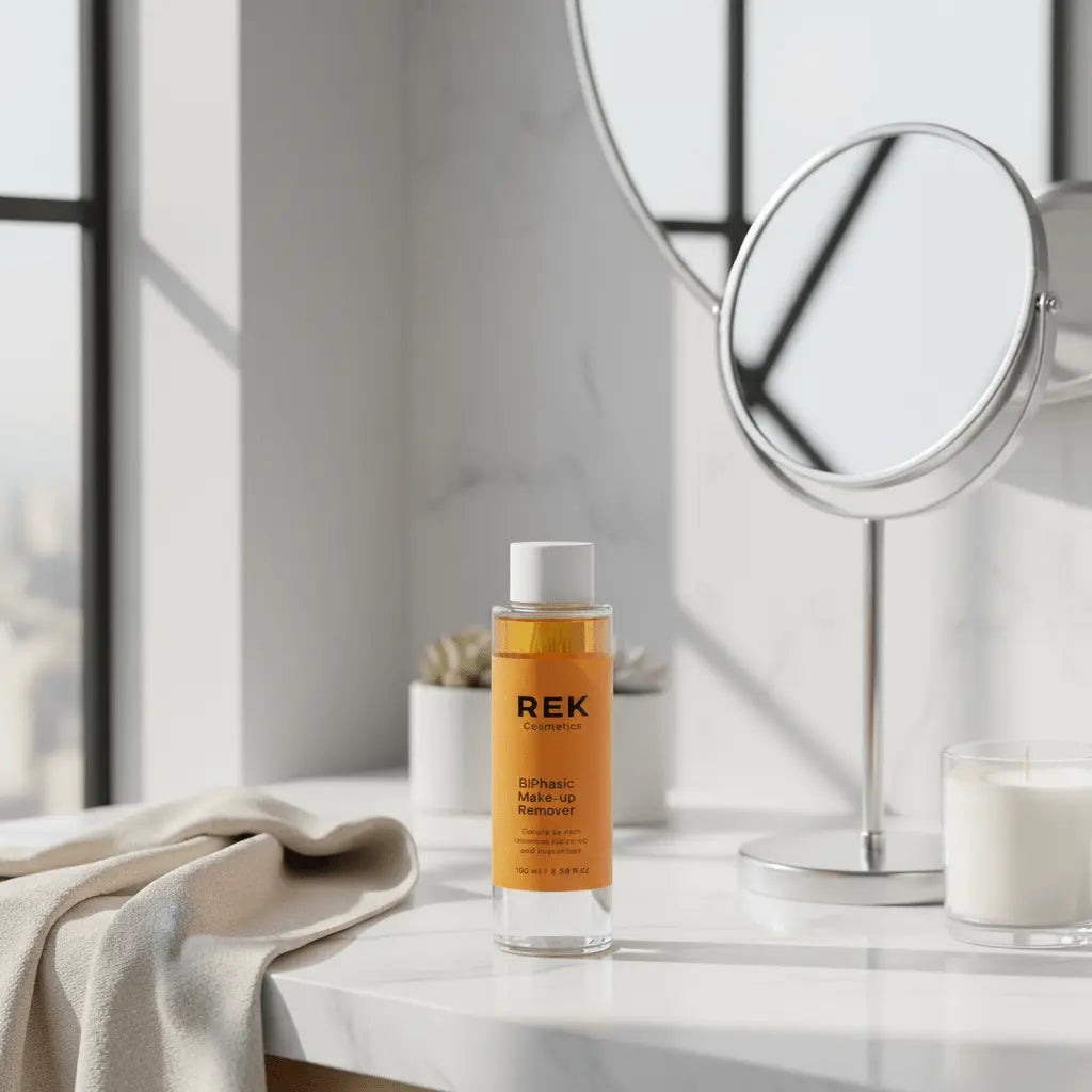 BiPhasic Make-up Remover REK Cosmetics