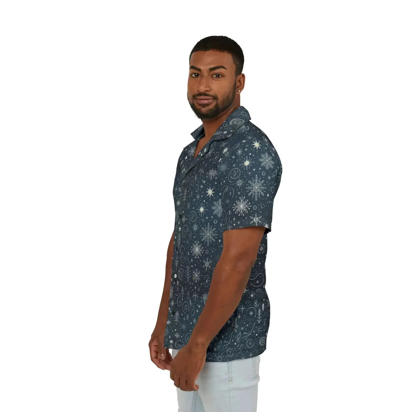 Christmas Hawaiian Camp Shirt – Festive Chic - Dipaliz DipaliZ