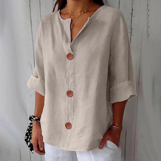 Clara - Løs Bluse