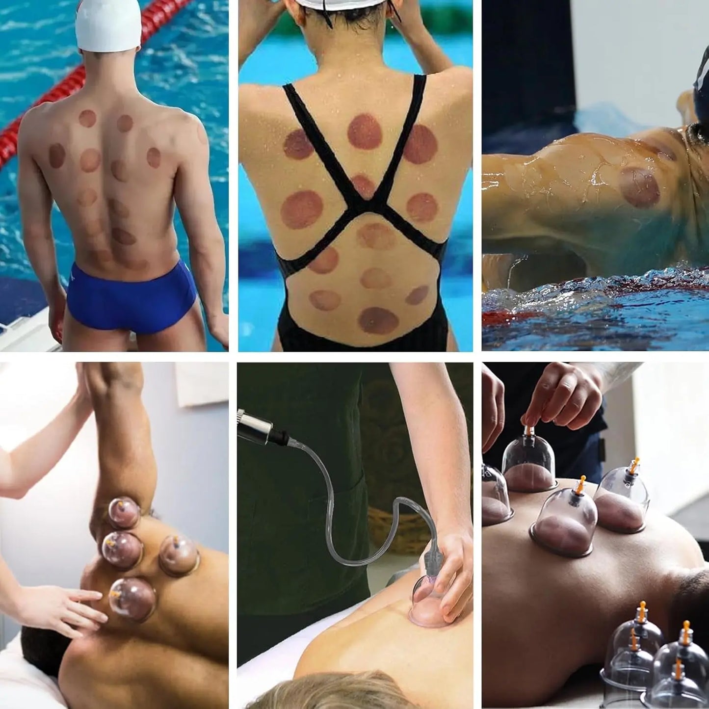Cupping Set, 32 Cups Cupping Kit for Massage Therapy, Professional Chinese Therapy Set for Back Massage, Pain Relief