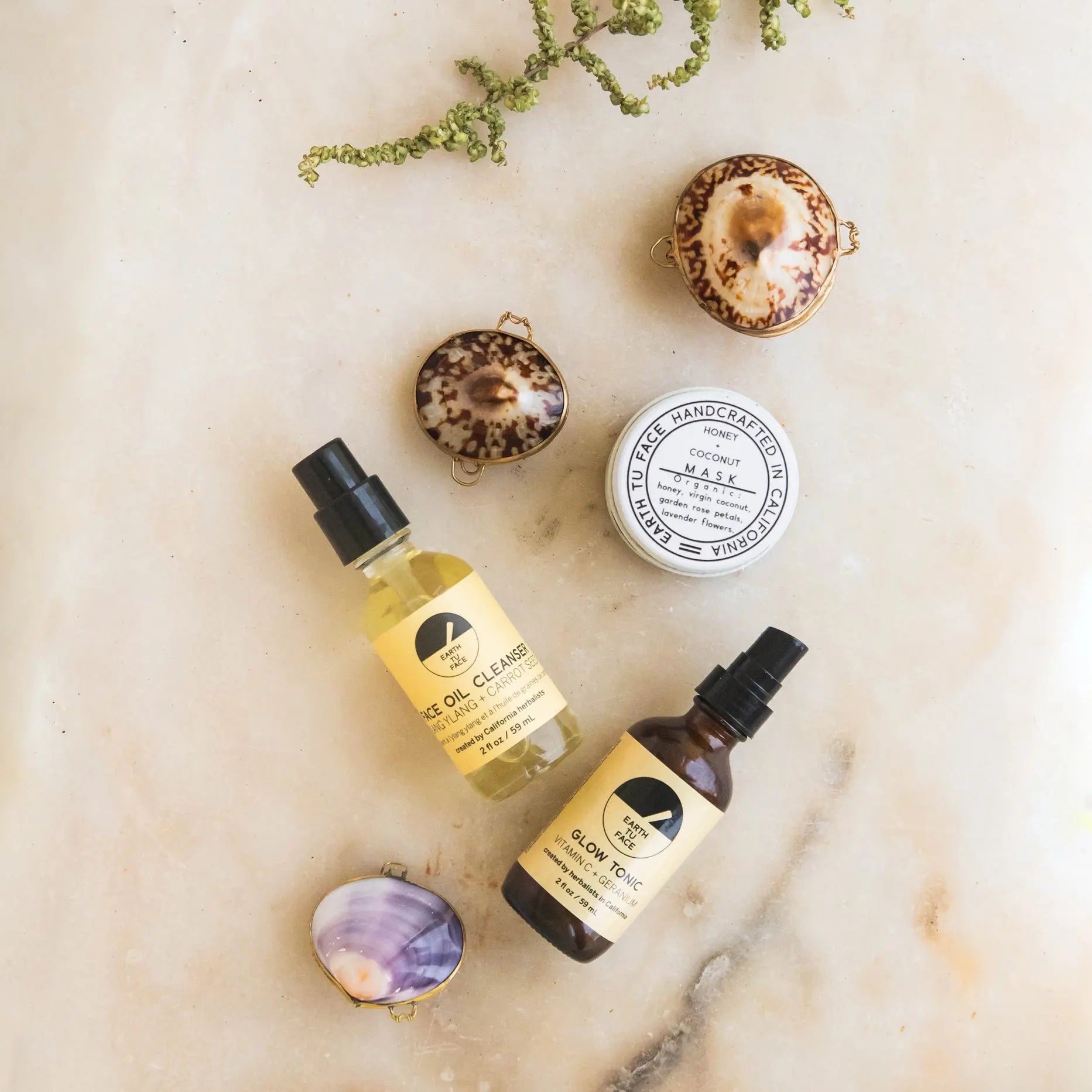 Face Oil Cleanser and Make up Remover Earth Tu Face