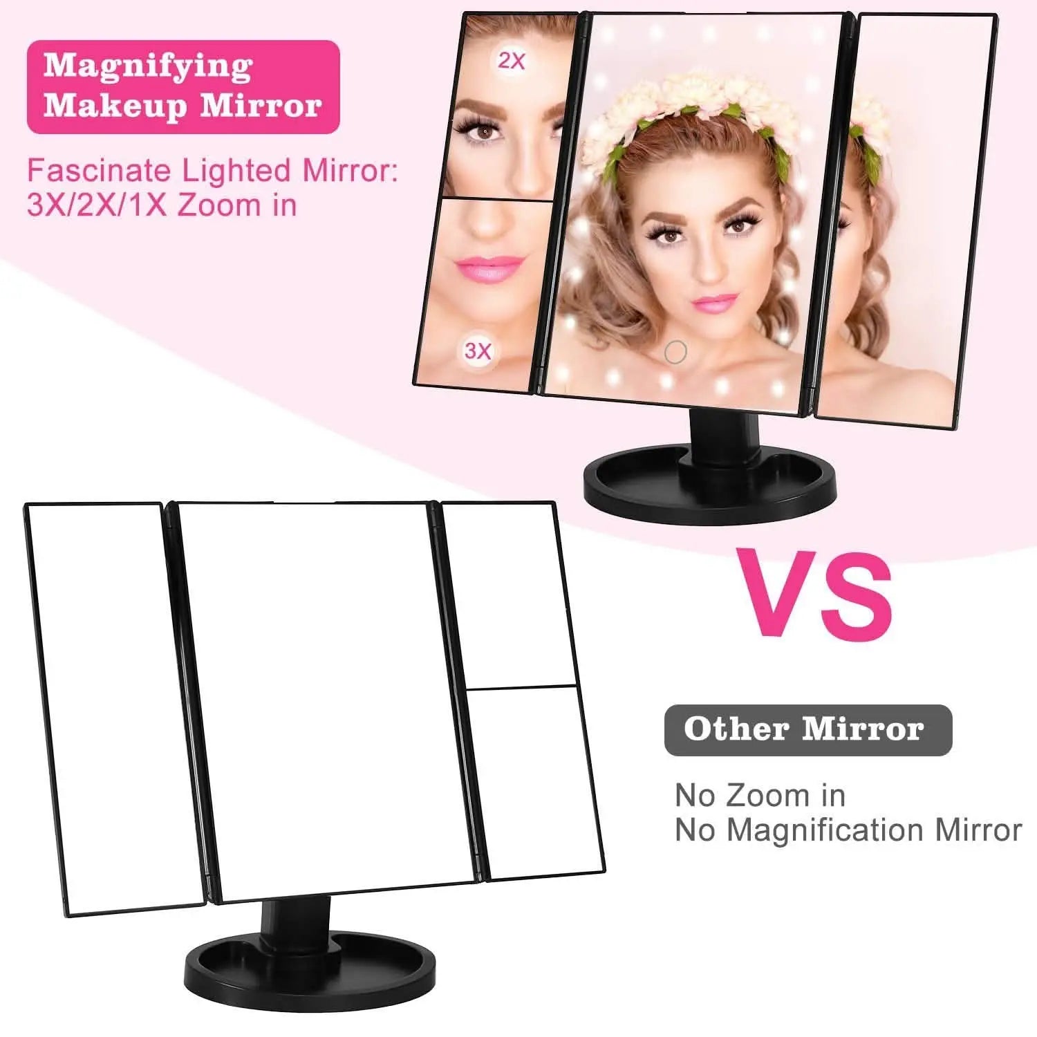 Make Up Mirror with 22 LED Lights DailySale