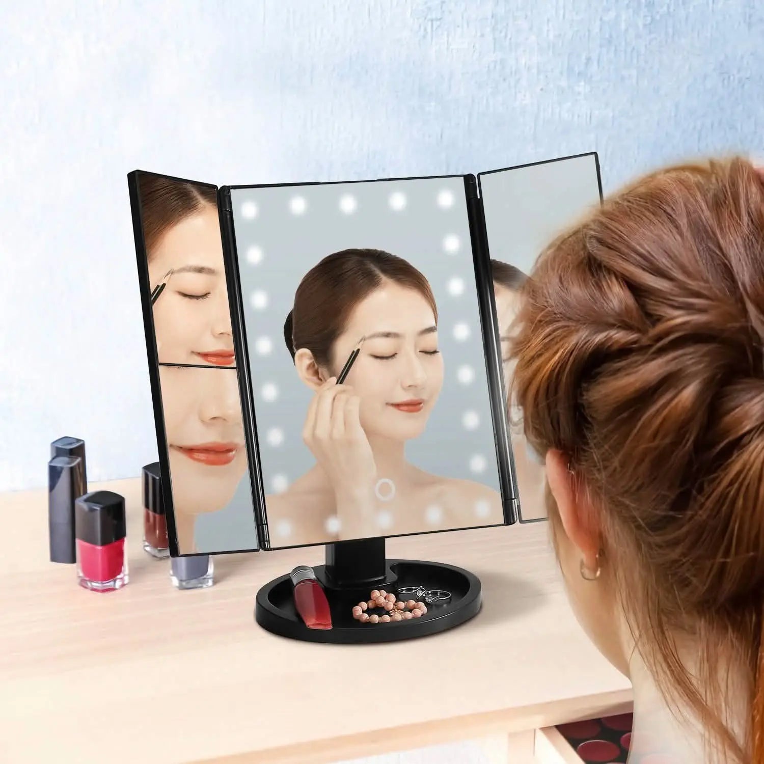 Make Up Mirror with 22 LED Lights DailySale