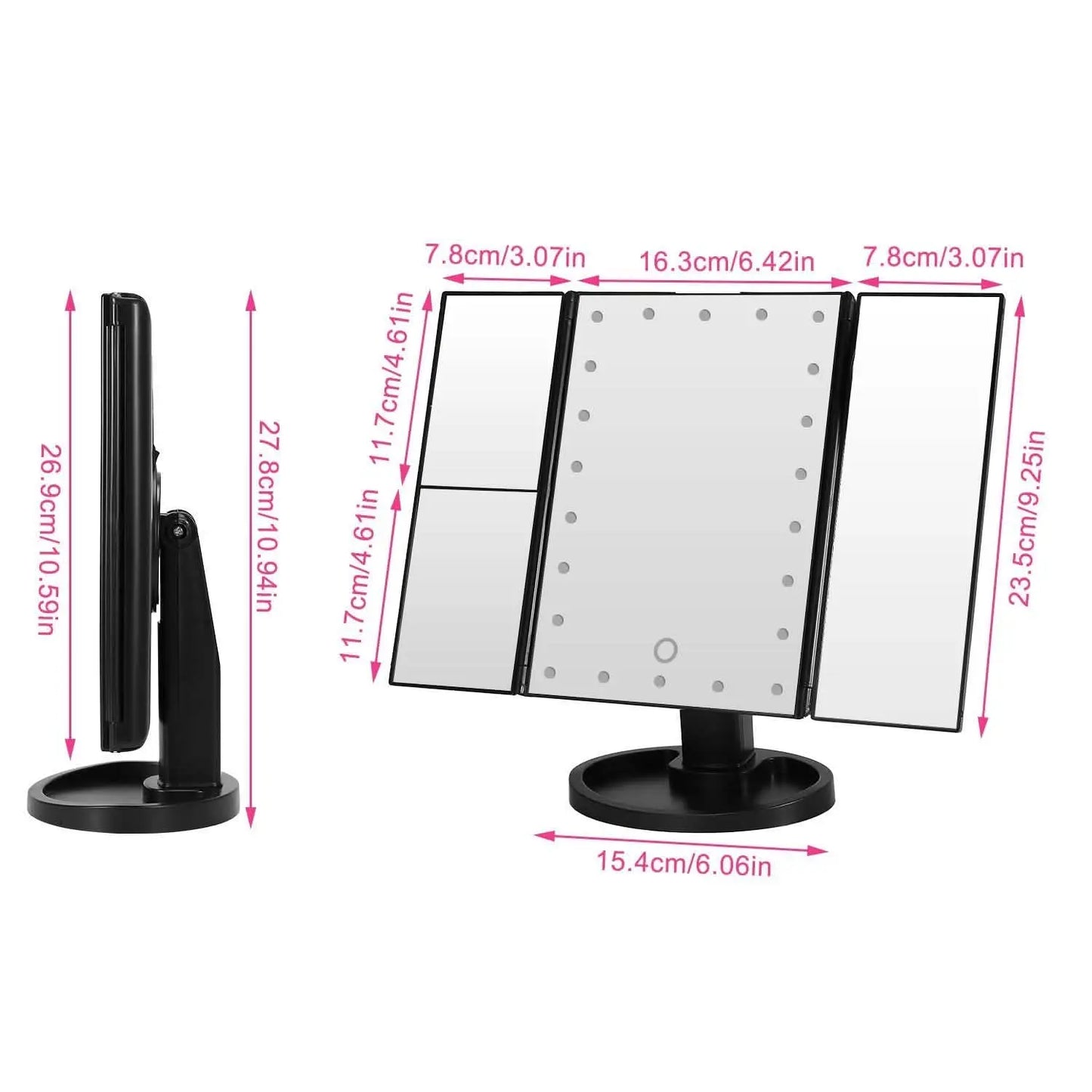 Make Up Mirror with 22 LED Lights DailySale