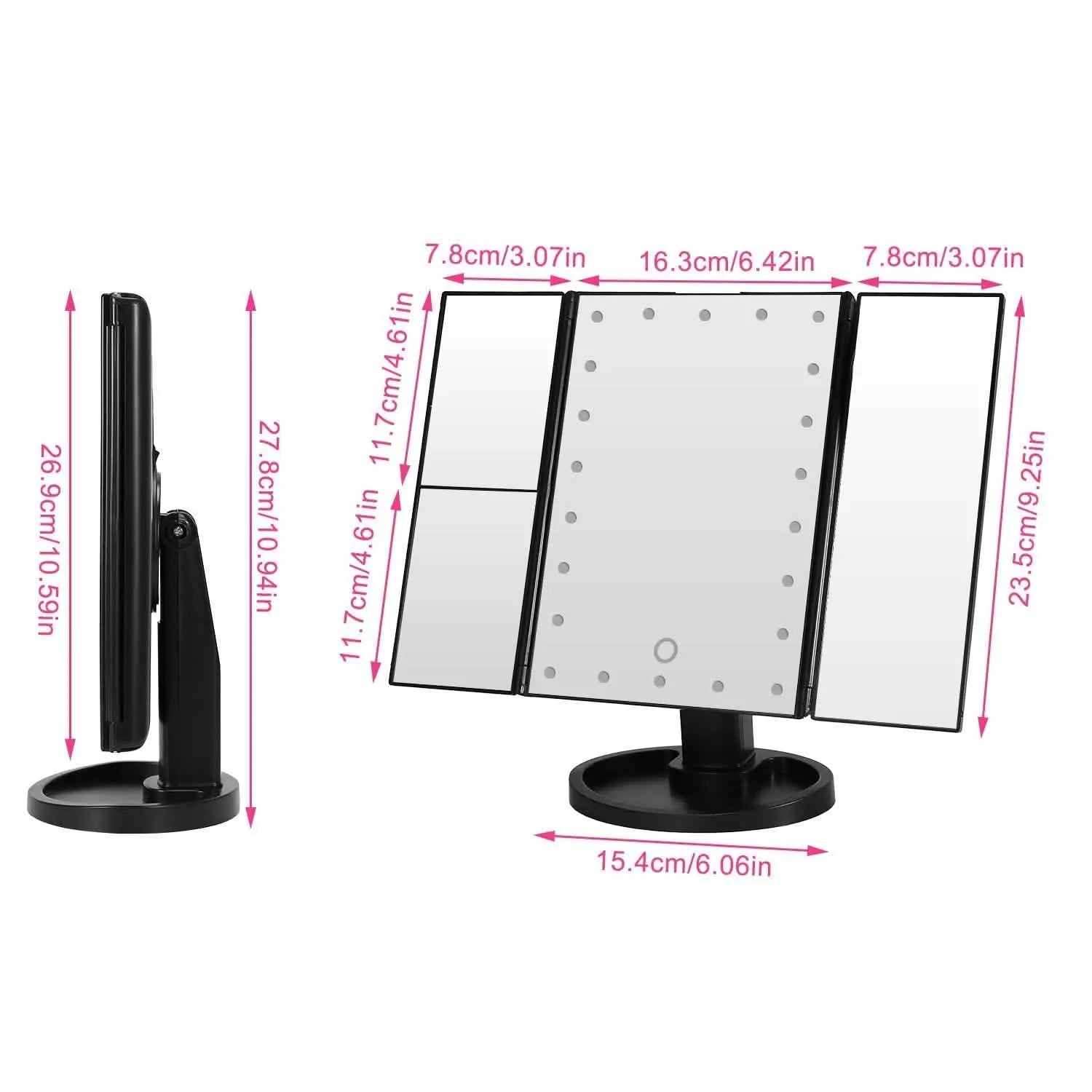 Make Up Mirror with 22 LED Lights DailySale