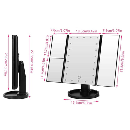 Make Up Mirror with 22 LED Lights DailySale