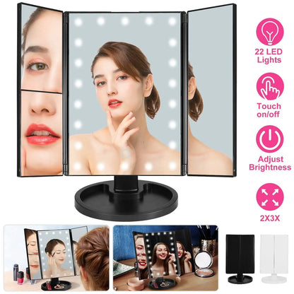 Make Up Mirror with 22 LED Lights DailySale