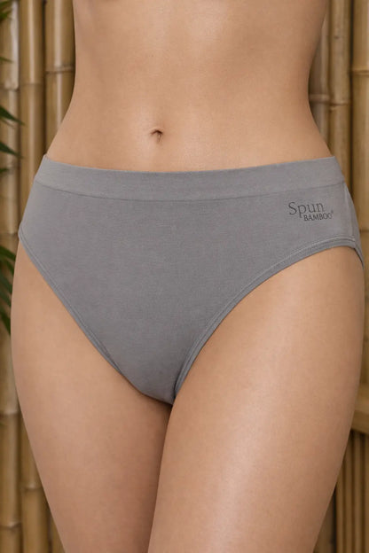 New Women's Bamboo/Cotton High Leg Brief Style Underwear Spun Bamboo