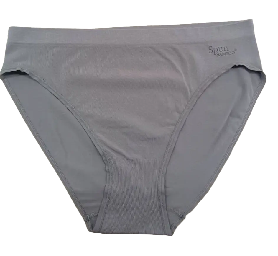 New Women's Bamboo/Cotton High Leg Brief Style Underwear Spun Bamboo