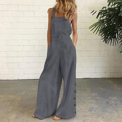 Women's Fashion Casual Loose Jumpsuit DailySale